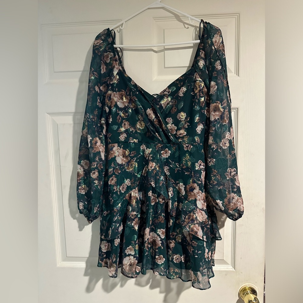 Green dress